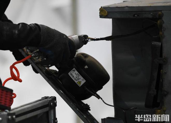 一台旧冰箱在青岛的再生！记者探访：岛城废旧家电从回收到再利用全过程(图9)