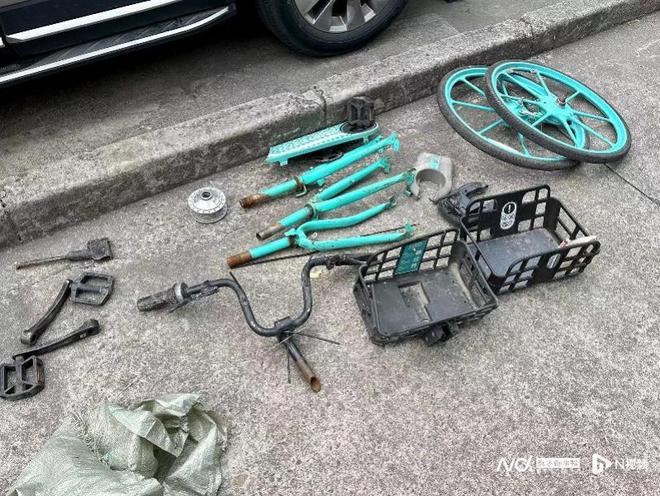 共享单车“废品回收”生意内幕：价值上千元被盗被拆卖(图2)