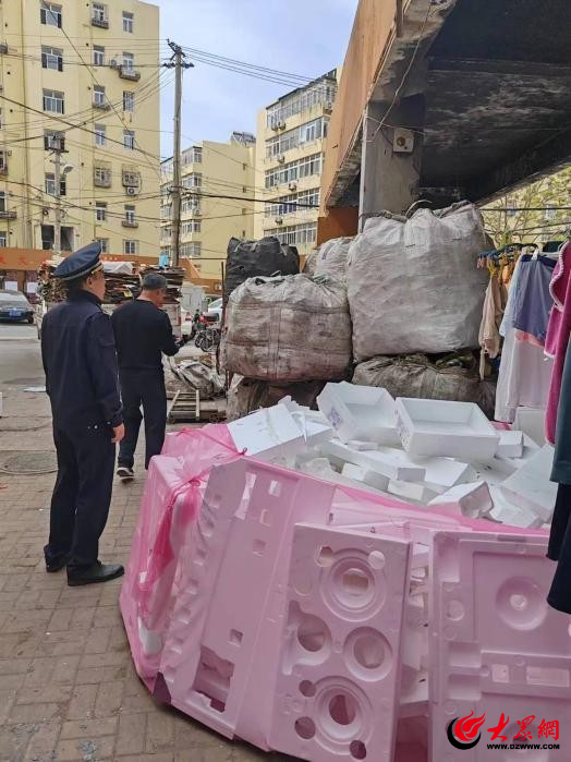 市北区阜新路街道：整治废品收购站杜绝辖区“脏乱差”(图2)