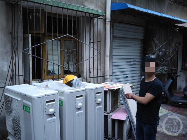 他从回收站偷空调外机卖给其他站贪婪窃贼终落网(图2)