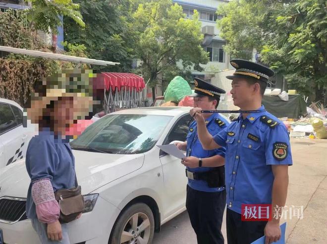 废品回收点当街堆放杂物占据半幅路面武汉黄陂法院强制执行还路于民(图3)