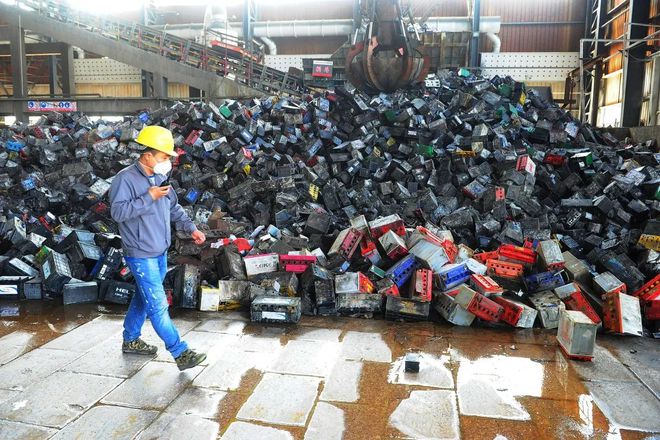 全新一代锂电池回收处理设备资源化利用成套装备工艺路线(图1)