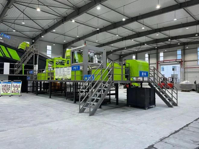 日处理量从10吨变50吨中环惠科绿色分拣中心正式投入使用(图5)
