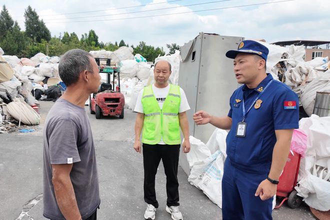 【筑牢基层消防防线】⑫：涪城消防督导与帮扶手记之再生资源回收企业(图3)
