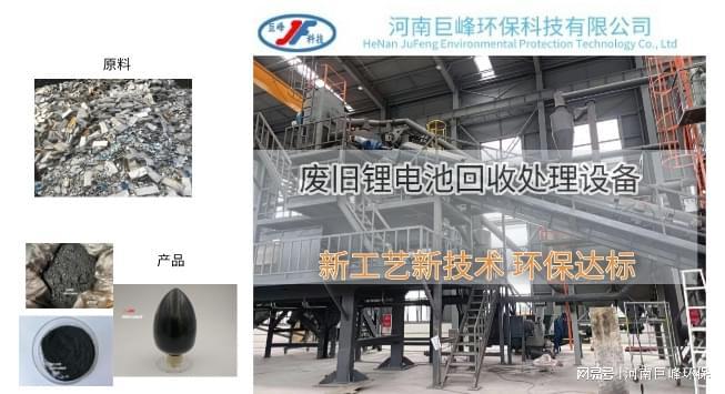 废旧锂电池回收处理设备物理带电破碎技术的发展趋势(图1)
