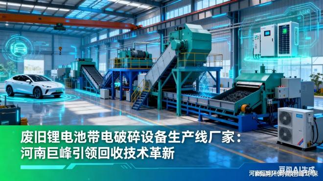 废旧动力电池回收处理设备 退役锂电池回收的好帮手(图4)