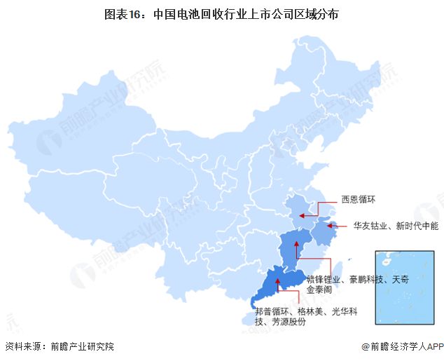 预见2025：《2025年中国电池回收行业全景图谱》（附行业规模、竞争格局、发展前景等）(图16)