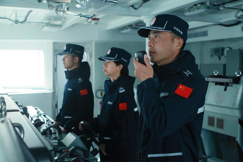 雷霆出击！中国海警局北海分局扎实开展新年度执法训练(图2)