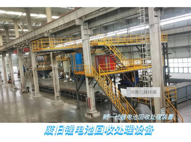 废旧锂电池回收设备正规厂家之-河南巨峰环保科技有限公司(图2)
