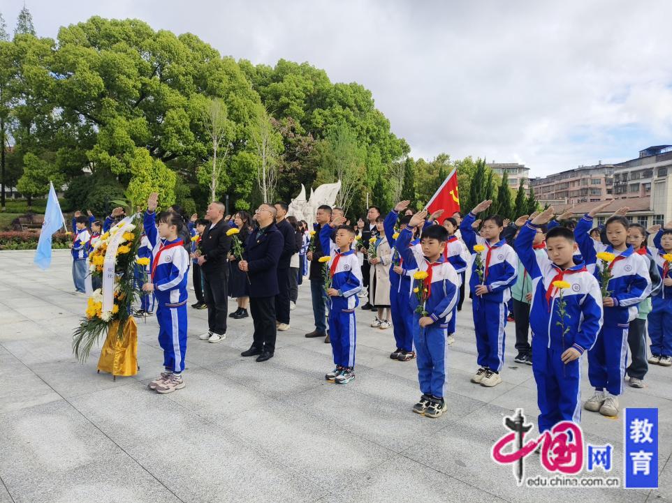 宁都县第六小学开展清明节主题教育活动(图1)