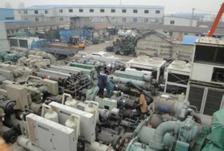 废旧空调机组回收成都废旧空调回收电话(图1)